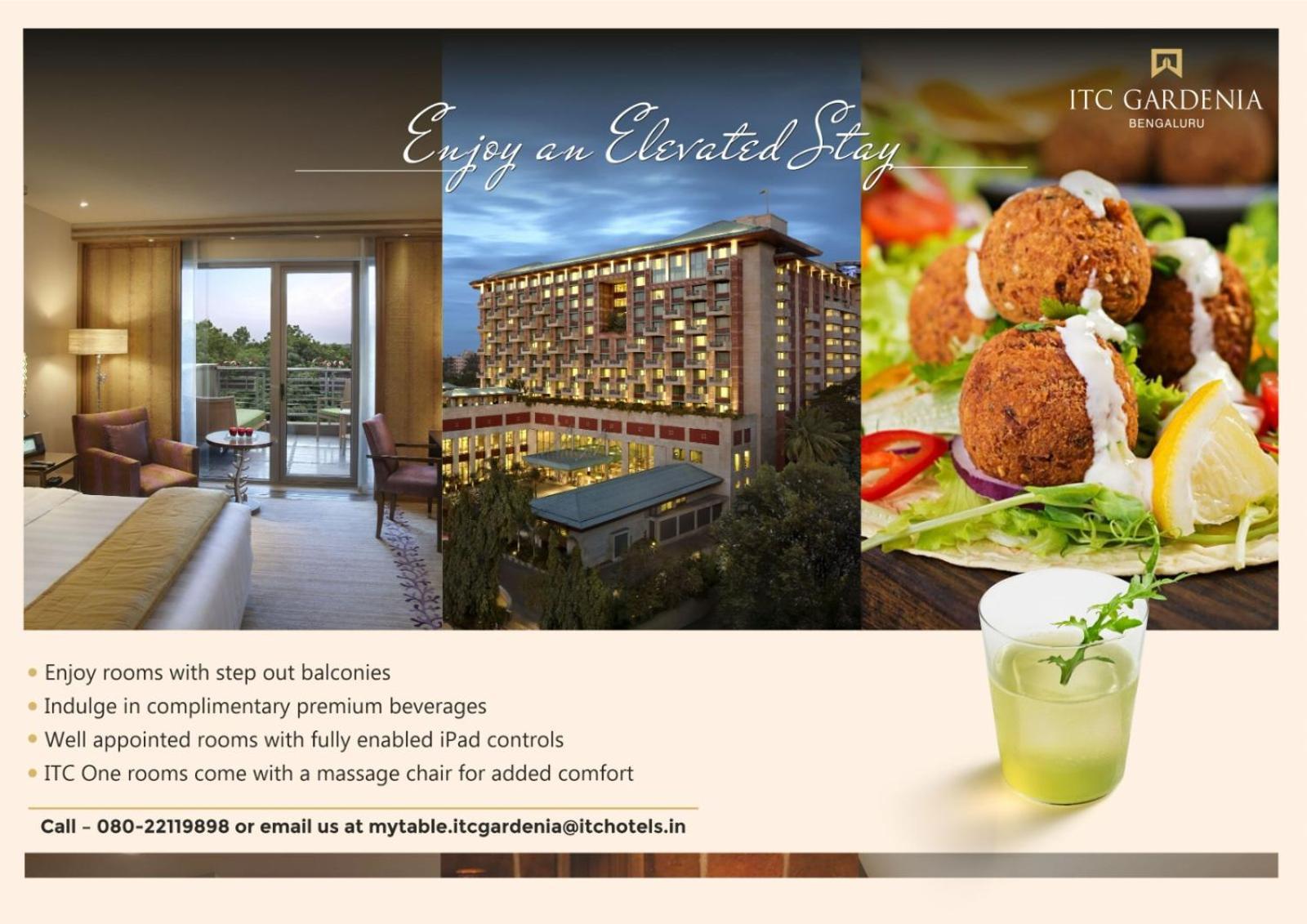Itc Gardenia, A Luxury Collection Hotel, Bengaluru Extérieur photo